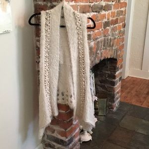 Soft sleeveless sweater